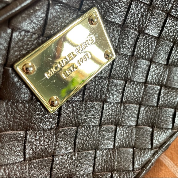MICHAEL KORS Leather Woven Mini - Picture 6 of 9